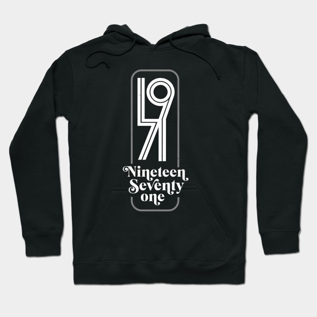 1971 Hoodie by barrettbiggers